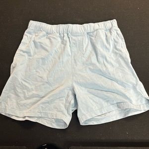 Light blue cotton shorts from urban outfitters